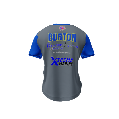 Custom Jersey Short Sleeve (Nathan Burton)