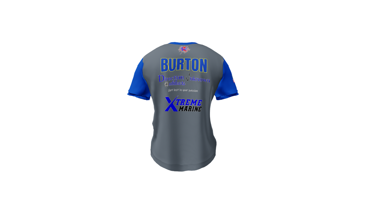 Custom Jersey Short Sleeve (Nathan Burton)