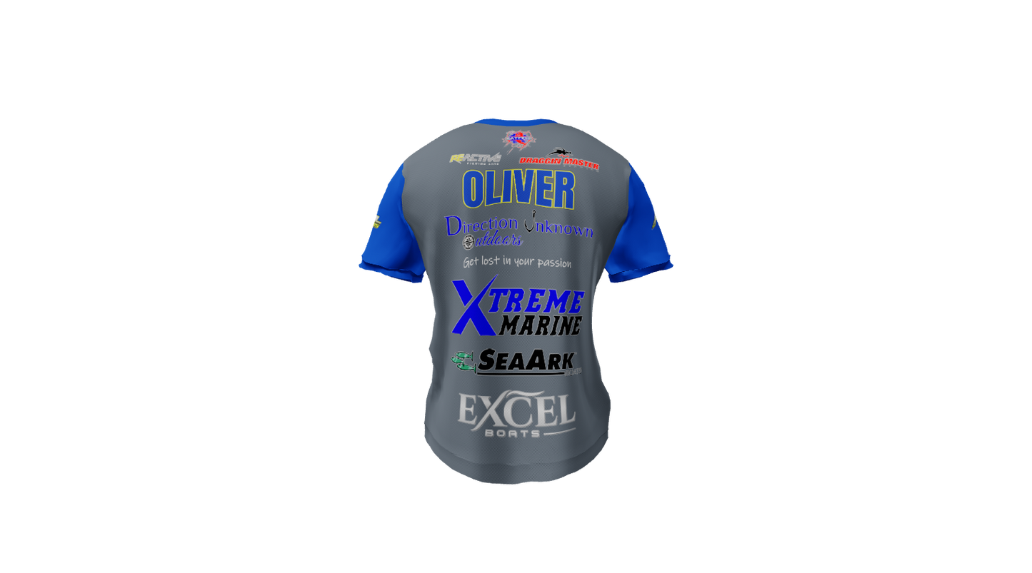 Custom Jersey Short Sleeve (Jason Oliver)