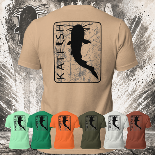 "Vintage" KATFISH Tee-Shirts (Black Logo)