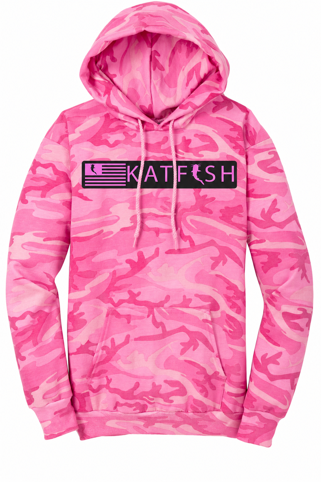 Catfishing Camo Hoodie