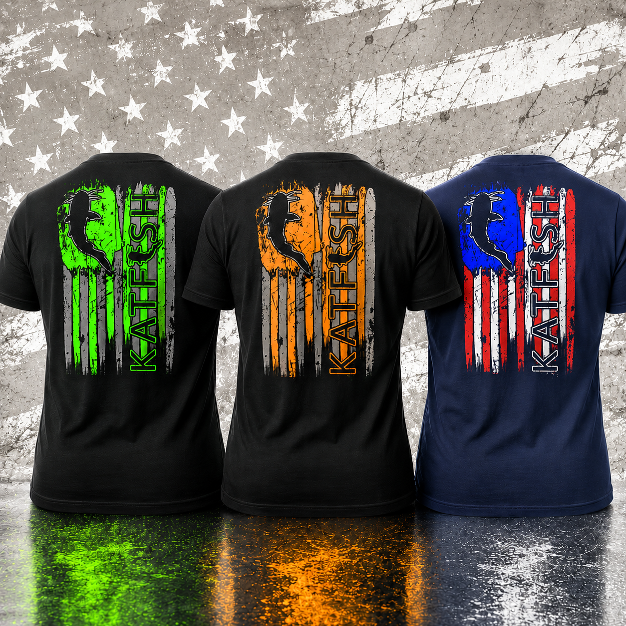 Thrashed FLAG Tee-Shirts