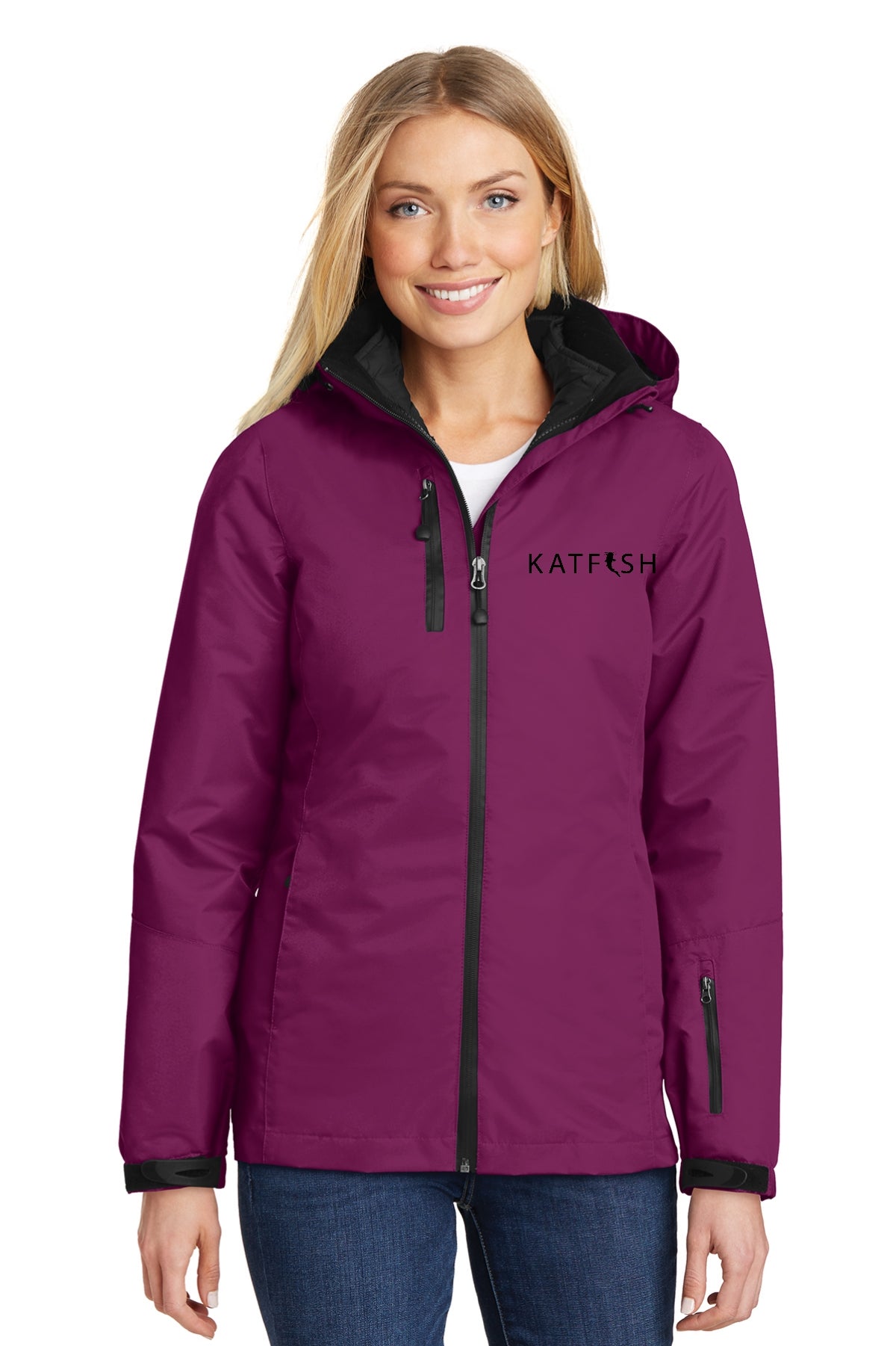 LADIES (Berry) Cold Weather WaterProof 3n1 jacket