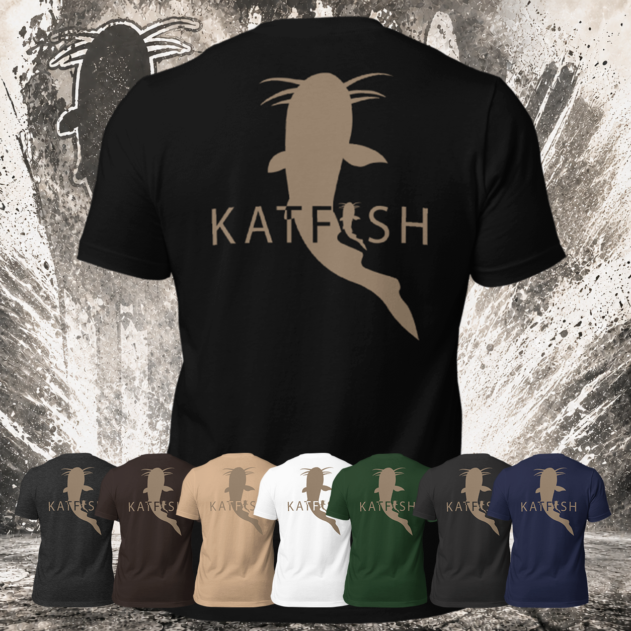 OG KATFISH Tee-Shirt (Desert Tan Logo)