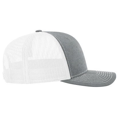 PVC LATB Patch (Heather Grey/White) Snapback