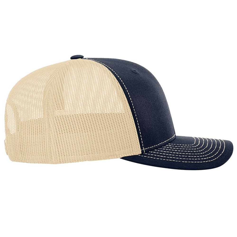 PVC Graffiti Patch (Navy/Khaki) Snapback
