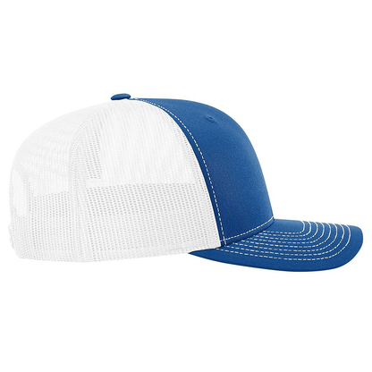 PVC Graffiti WHITE Patch (Royal/White) Snapback