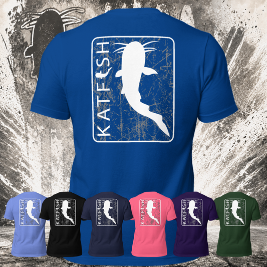 "Vintage" KATFISH Tee-Shirts (White Logo)
