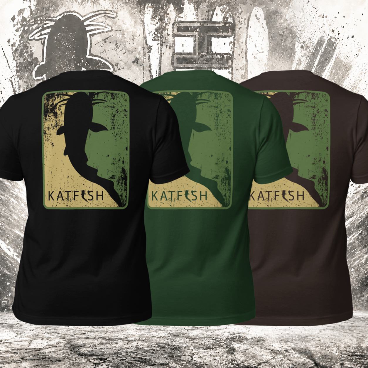 "Two Tone" Tee-Shirts (Army)