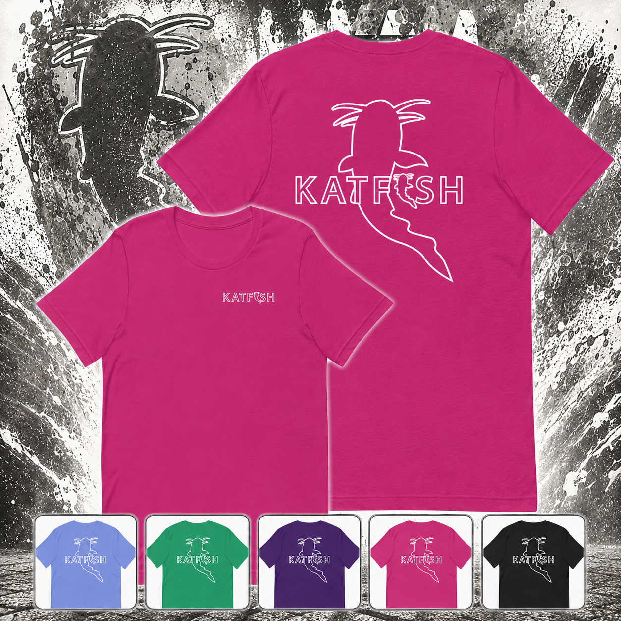 White Outline Tee Shirts
