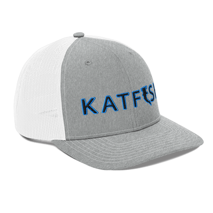 Classic KATFISH Car. Blue Border (Snapback)