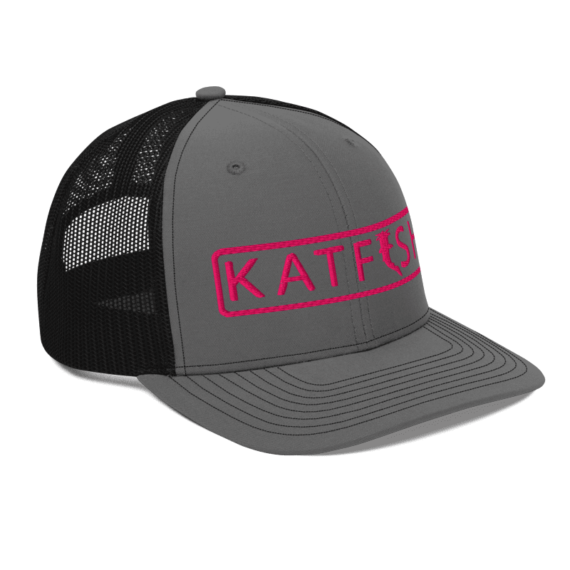 Trimmed KATFISH Neon PINK (Snapback)