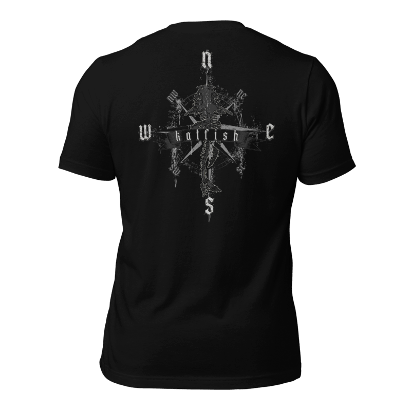 "Skeleton Compass" Tee-Shirts (BnW)