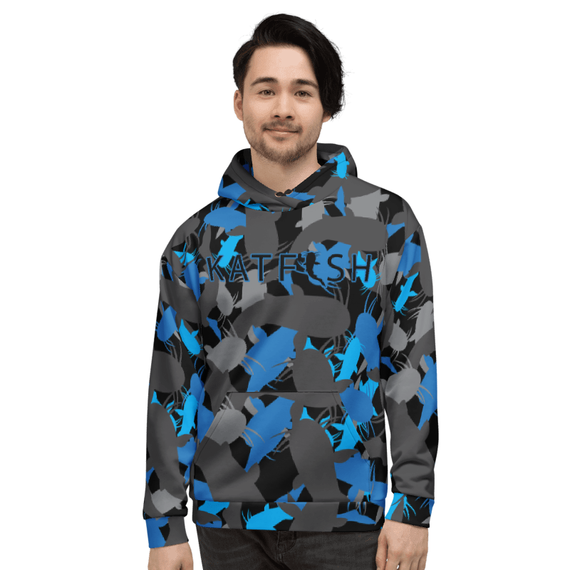 Pre-ORDER BLUE ALL-OVER KAMO Hoodie