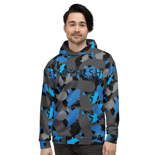 Pre-ORDER BLUE ALL-OVER KAMO Hoodie