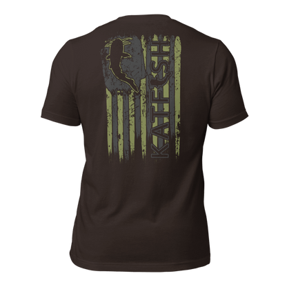 Thrashed FLAG Tee-Shirts (Army)