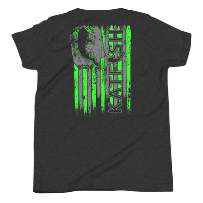 "Patriot Neon Green" Youth Tee
