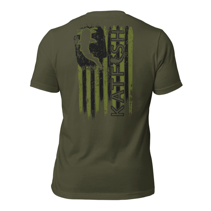 Thrashed FLAG Tee-Shirts (Army)