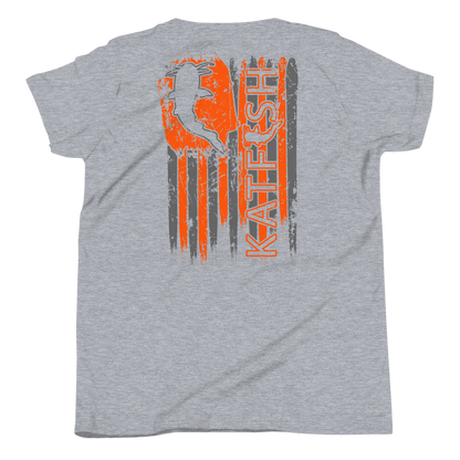"Patriot Neon Orange" Youth Tee