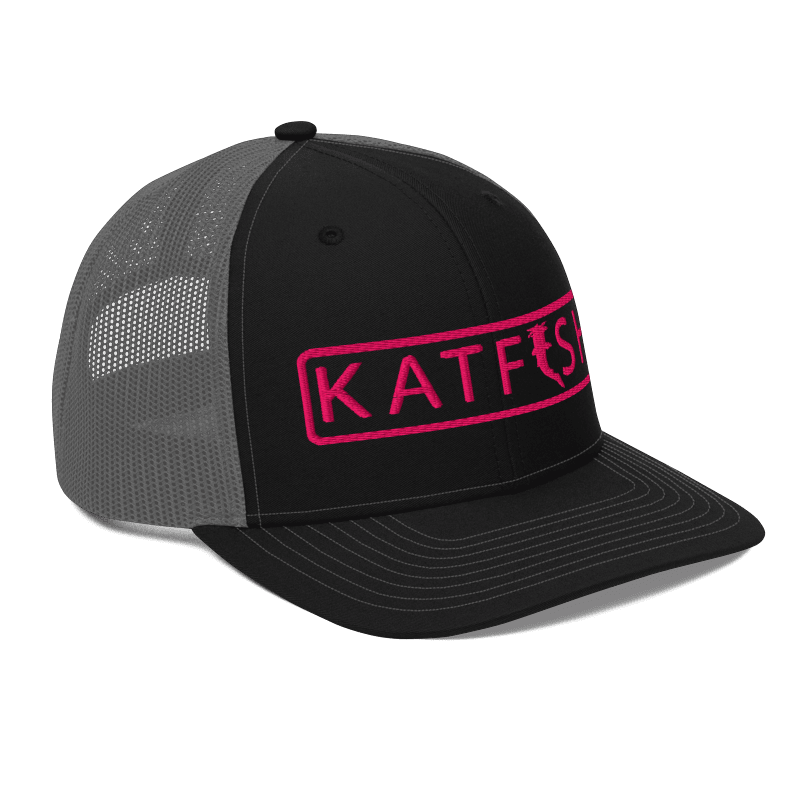 Trimmed KATFISH Neon PINK (Snapback)