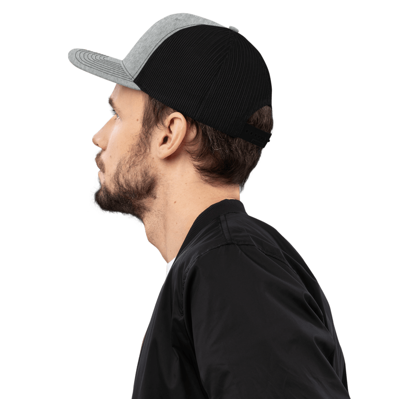 Simple Embroidered BnW (Snapback)