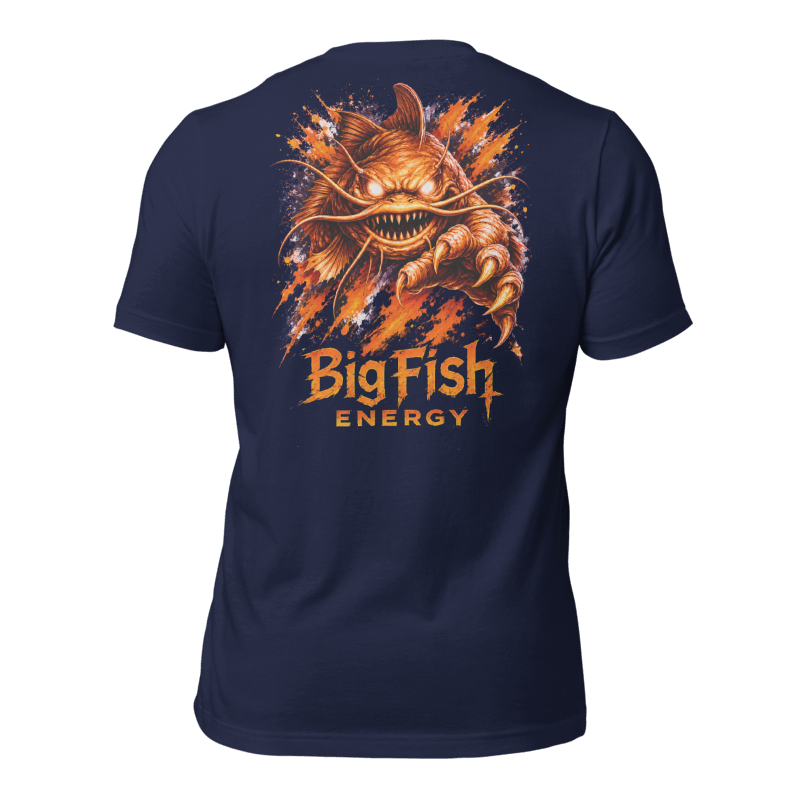 "BIG FISH Energy 2.0" Tee-Shirts (Orange)