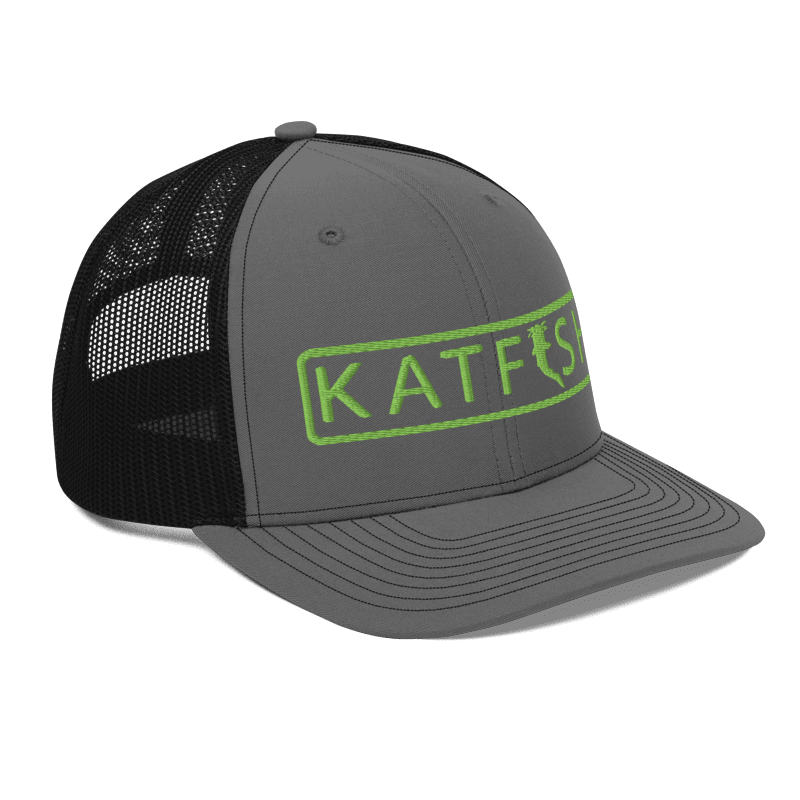Trimmed KATFISH Neon GREEN (Snapback)