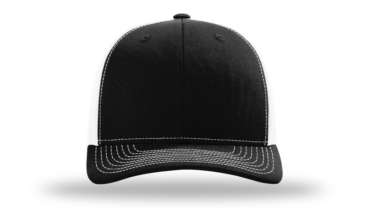 Trucker R112- Black / White – Katfish Clothing