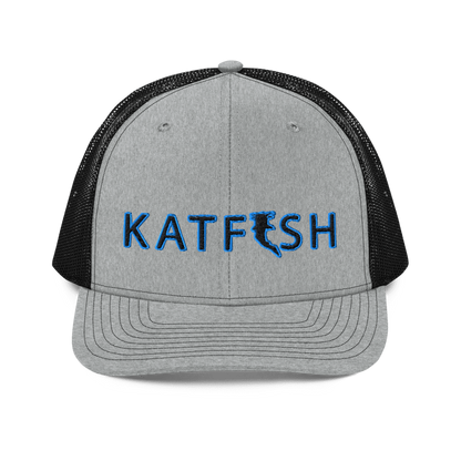 Classic KATFISH Car. Blue Border (Snapback)