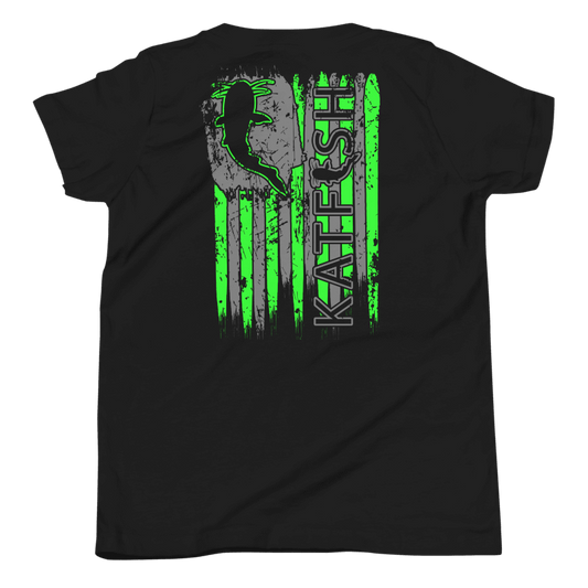 "Patriot Neon Green" Youth Tee