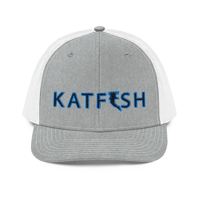 Classic KATFISH Car. Blue Border (Snapback)