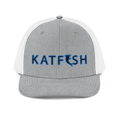Classic KATFISH Car. Blue Border (Snapback)