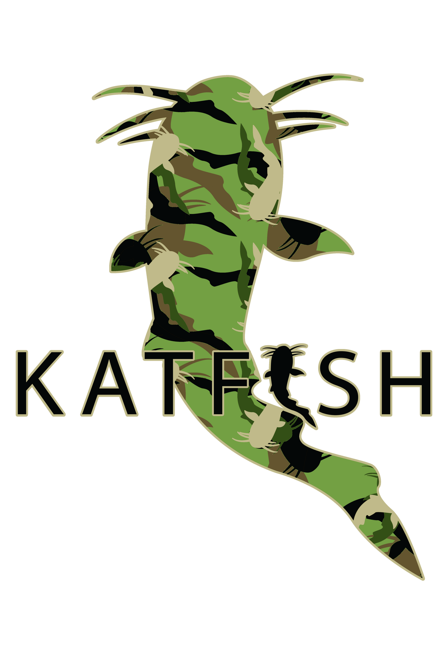 "BIGKAT KAMO" Tee-Shirts (Army)