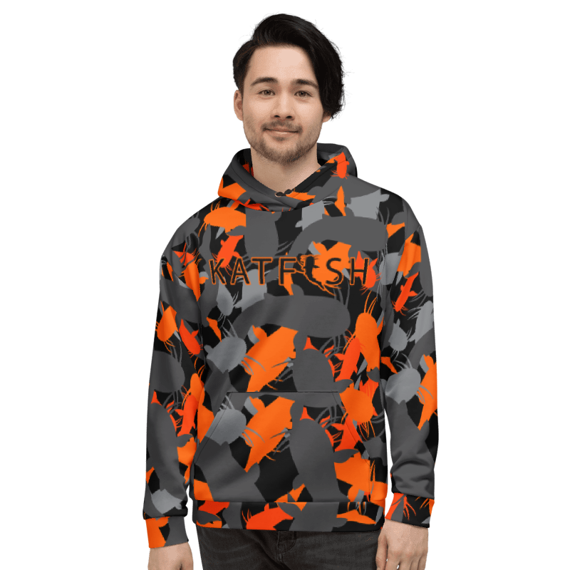 Pre-ORDER NEON ORANGE ALL-OVER KAMO Hoodie
