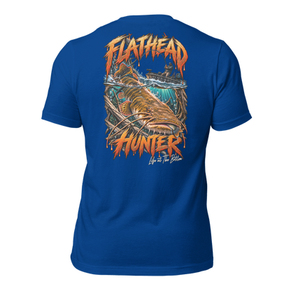 "FLATHEAD Hunter" Catfishing Tee-Shirts