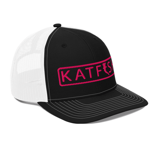 Trimmed KATFISH Neon PINK (Snapback)