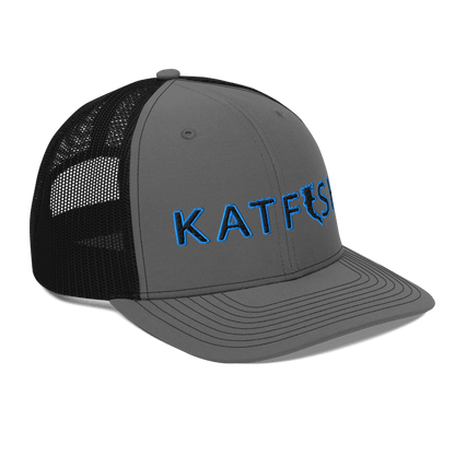 Classic KATFISH Car. Blue Border (Snapback)