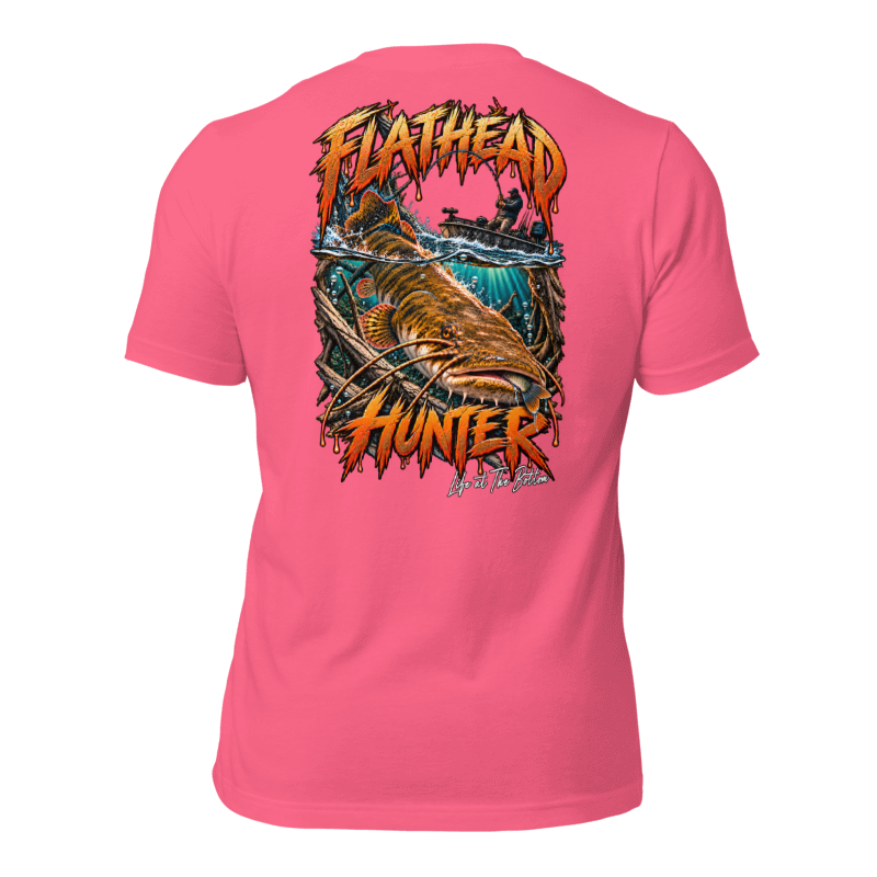 "FLATHEAD Hunter" Catfishing Tee-Shirts