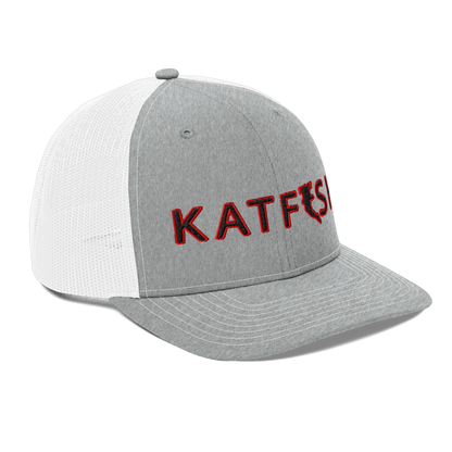 Classic KATFISH BLOOD RED Border (Snapback)