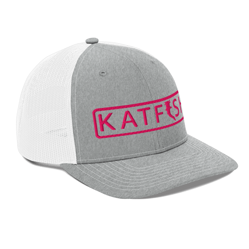 Trimmed KATFISH Neon PINK (Snapback)