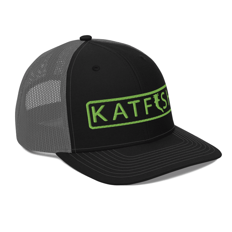 Trimmed KATFISH Neon GREEN (Snapback)