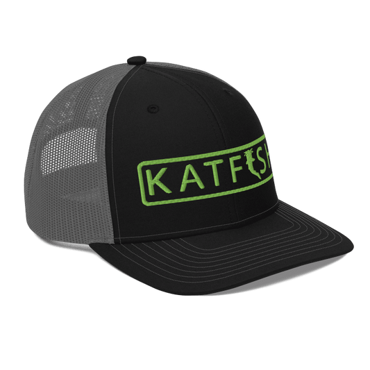 Trimmed KATFISH Neon GREEN (Snapback)