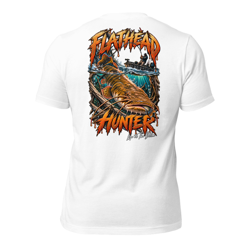 "FLATHEAD Hunter" Catfishing Tee-Shirts