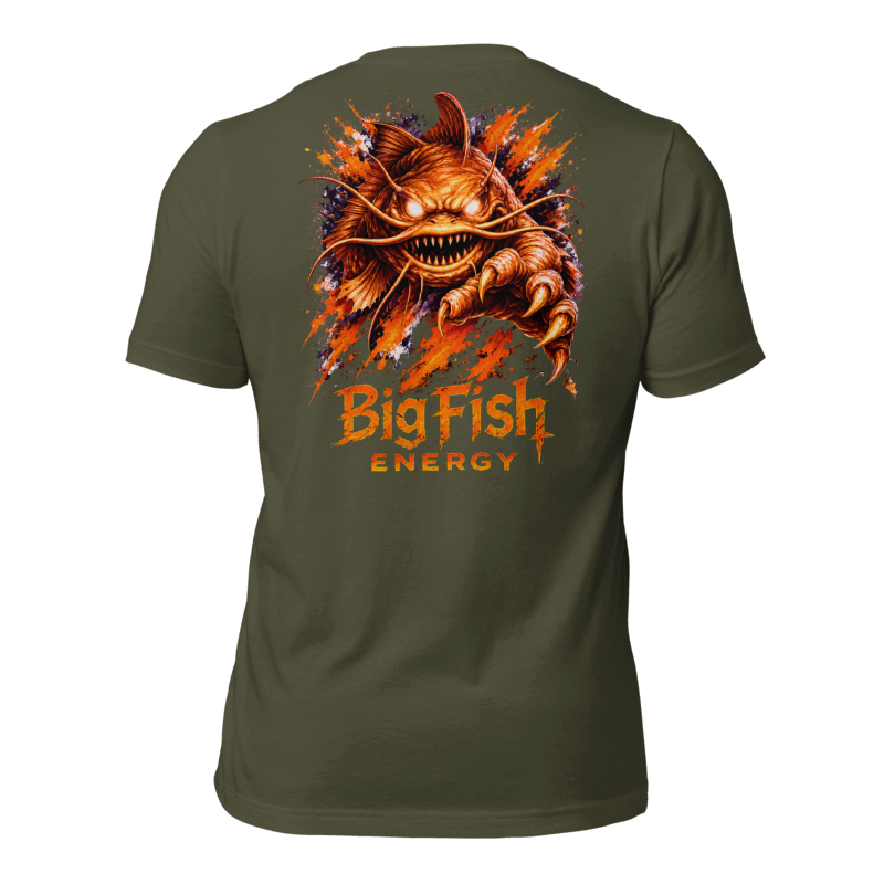 "BIG FISH Energy 2.0" Tee-Shirts (Orange)