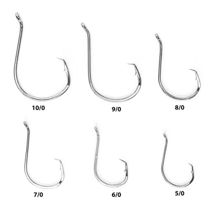 Double Offset Circle Hooks 9/0 - Value Pack