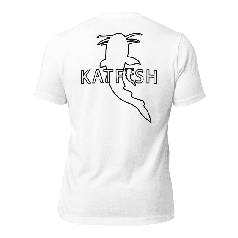"KATFISH Outline" Tee Shirts (Black Logo)