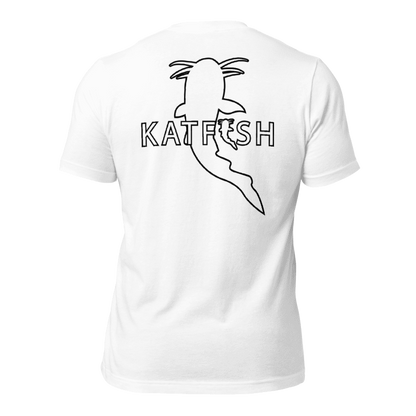 "KATFISH Outline" Tee Shirts (Black Logo)