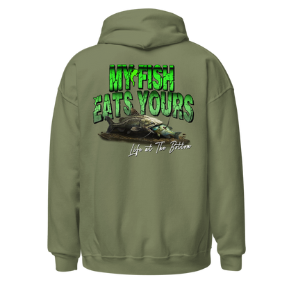 "My Fish Eats Yours" Catfishing Hoodie