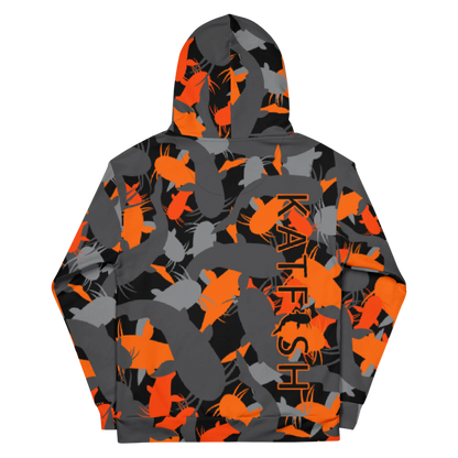 Pre-ORDER NEON ORANGE ALL-OVER KAMO Hoodie