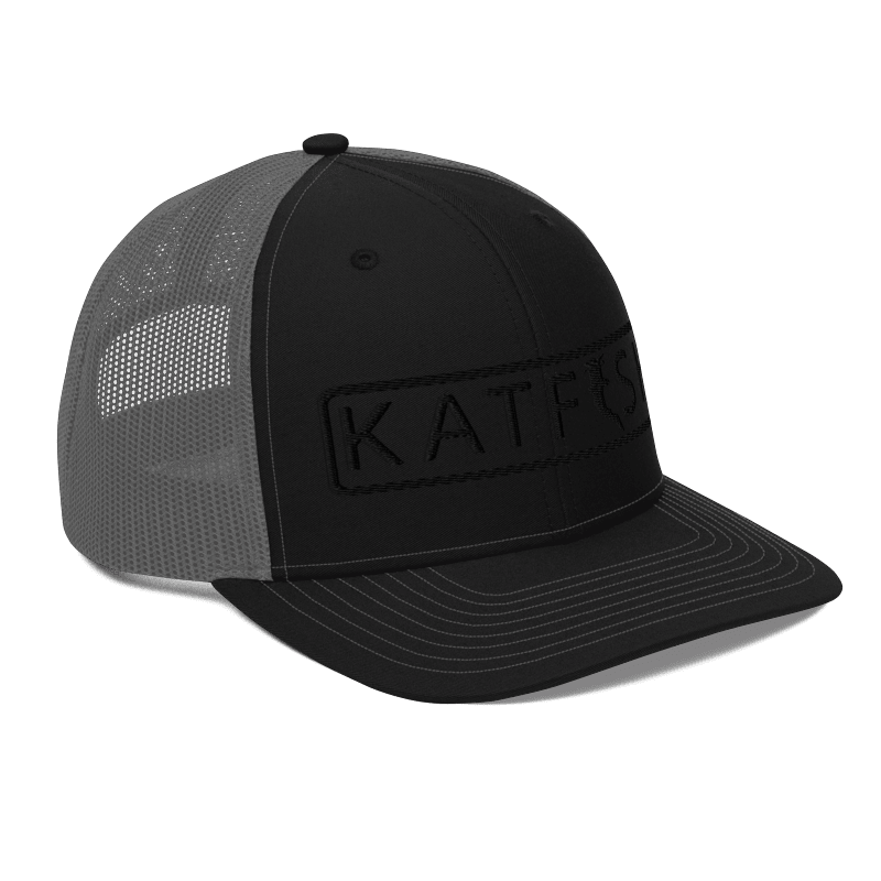 Trimmed KATFISH BLACK (Snapback)